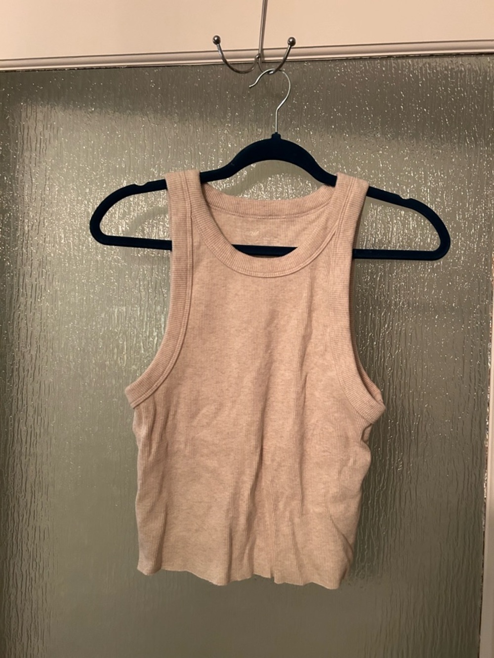 NWOT Aerie Ribbed Tank Top - Beige